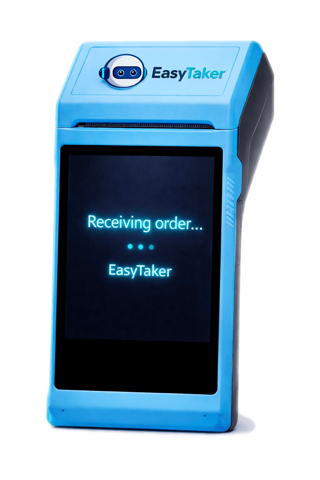 POS terminal receiving orders